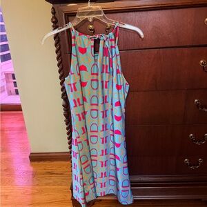 Equestrian themed dress .